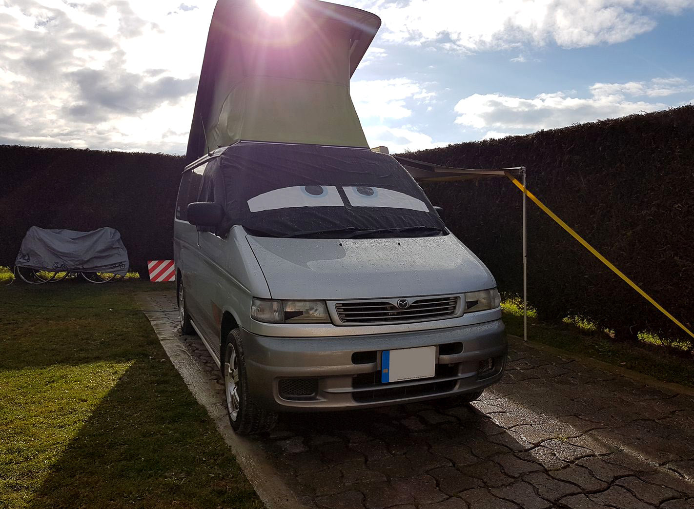Mazda Bongo Screen Wrap - Danny Eyes