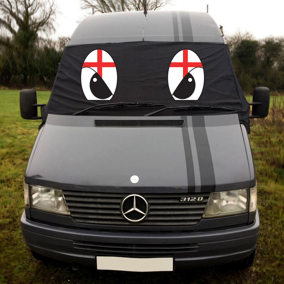 VW LT / Mercedes Sprinter 95-06 Screen Cover - Flag Eyes