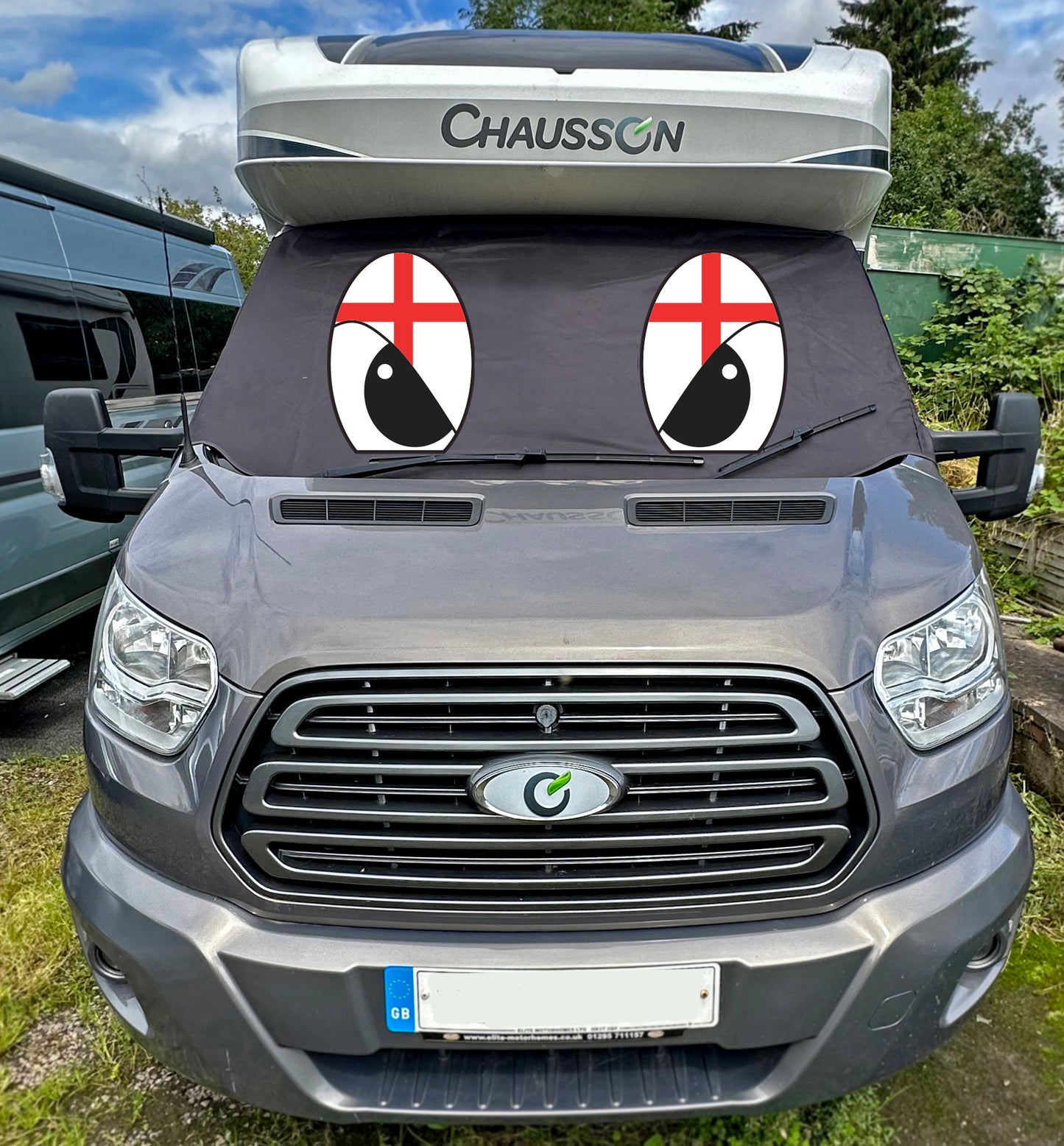 MK8 Transit Screen Wrap - Flag Eyes