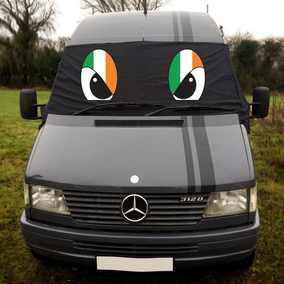 VW LT / Mercedes Sprinter 95-06 Screen Cover - Flag Eyes