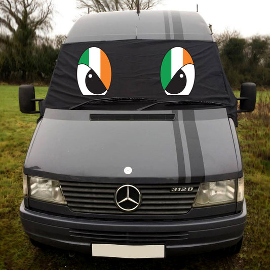 VW LT / Mercedes Sprinter 95-06 Screen Cover - Flag Eyes