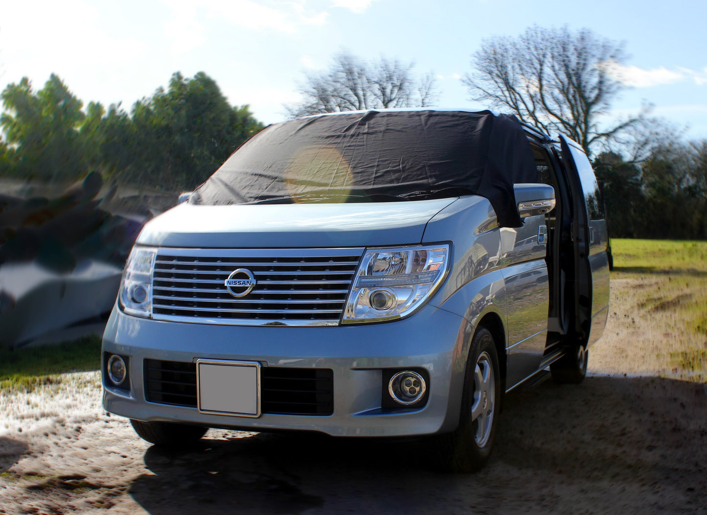 Nissan Elgrand E51 Screen Cover - Plain