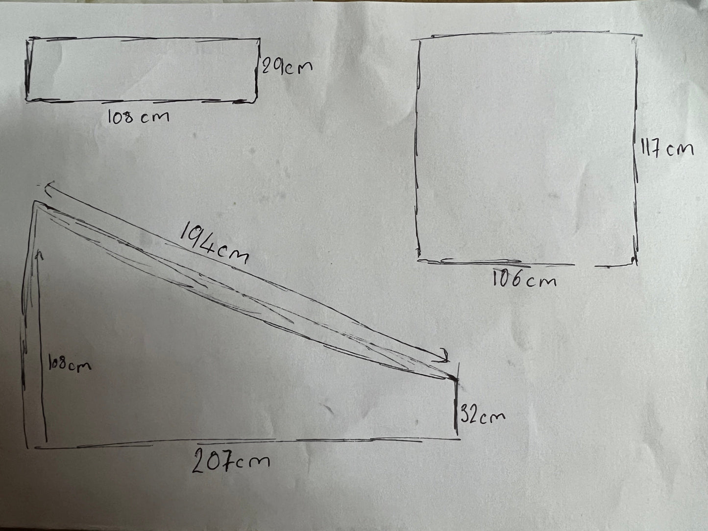 Mazda Bongo POP TOP Internal Thermal Blinds BLACK