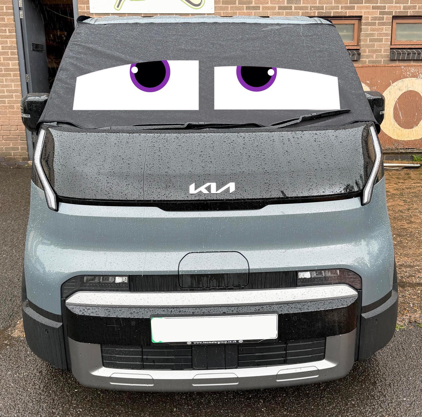 KIA PV5 Screen Cover - James Eyes