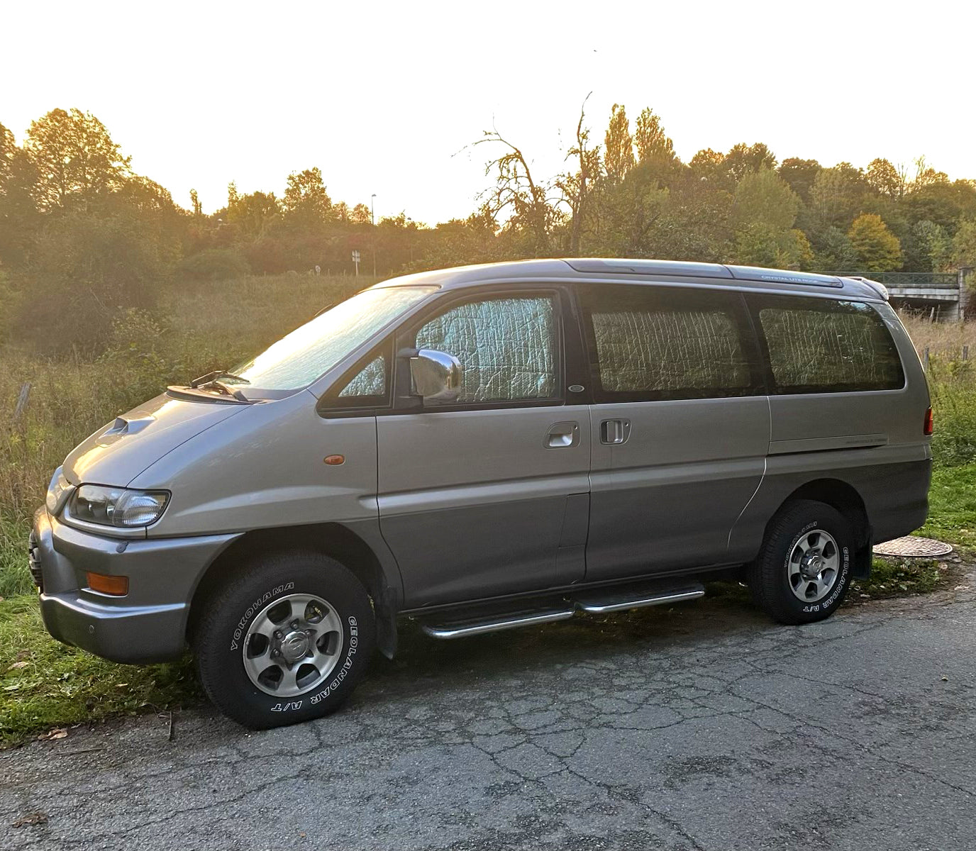 Mitsubishi Delica L400 - Thermal Blinds