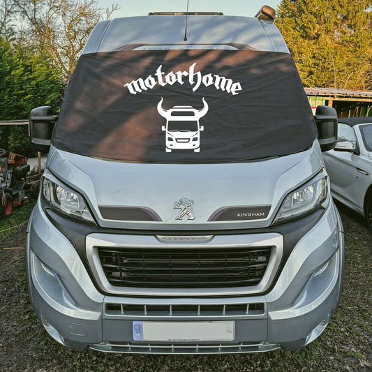 Ducato, Boxer, Relay 2006-Present Motorhome Screen Cover - Rock Logo