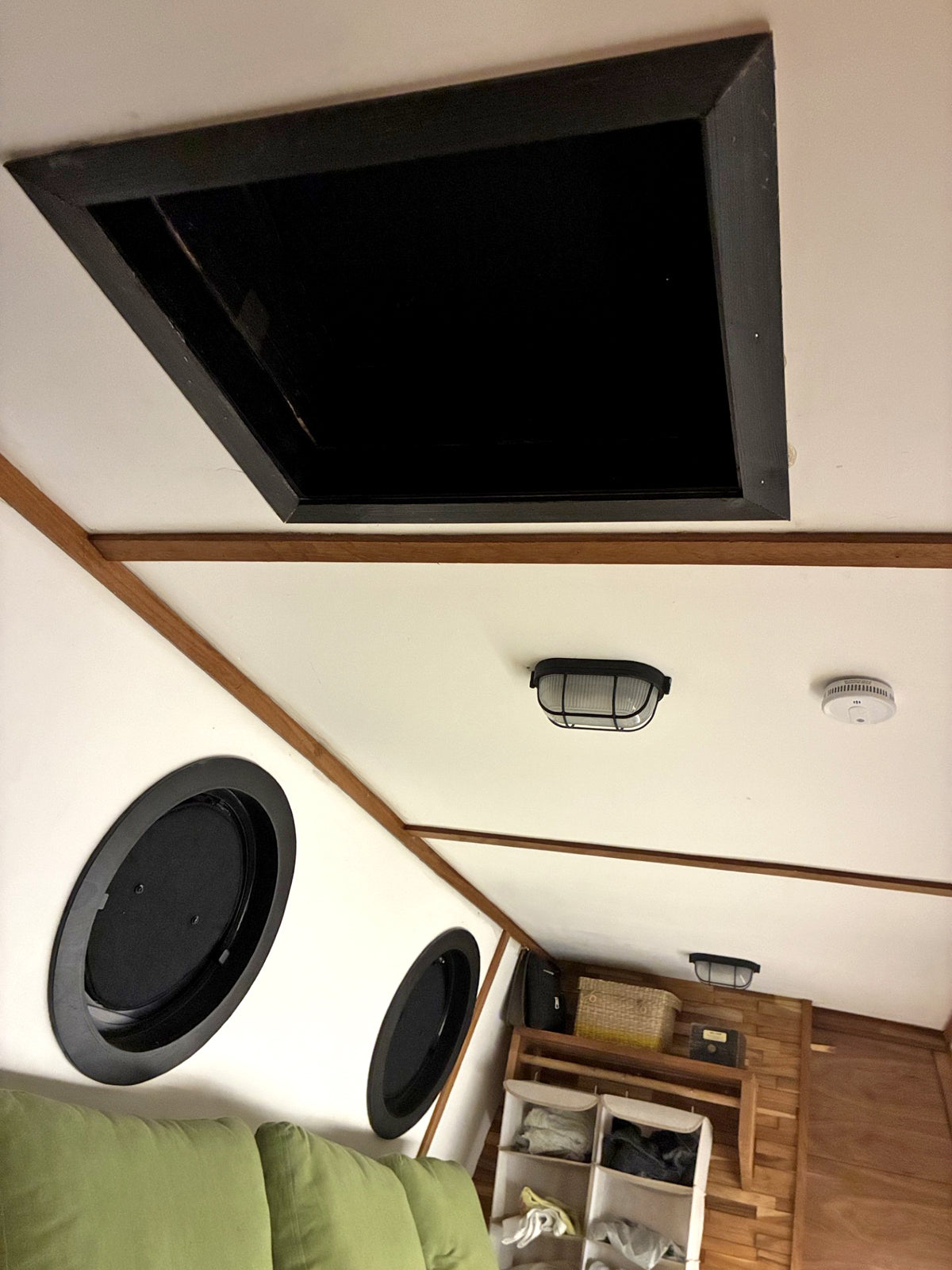 Narrow Boat Window Internal Insulated Thermal Blinds