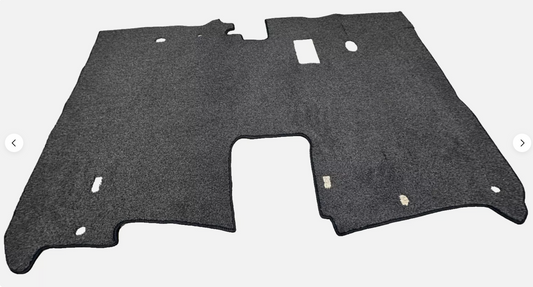 Non-Slip Dirt-Trapping Washable Floor Footwell Mats Delica