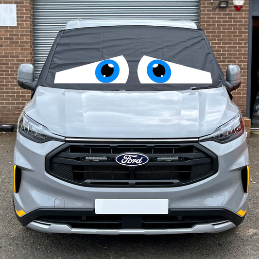 Ford Transit Custom 2 Screen Wrap - Sid Eyes