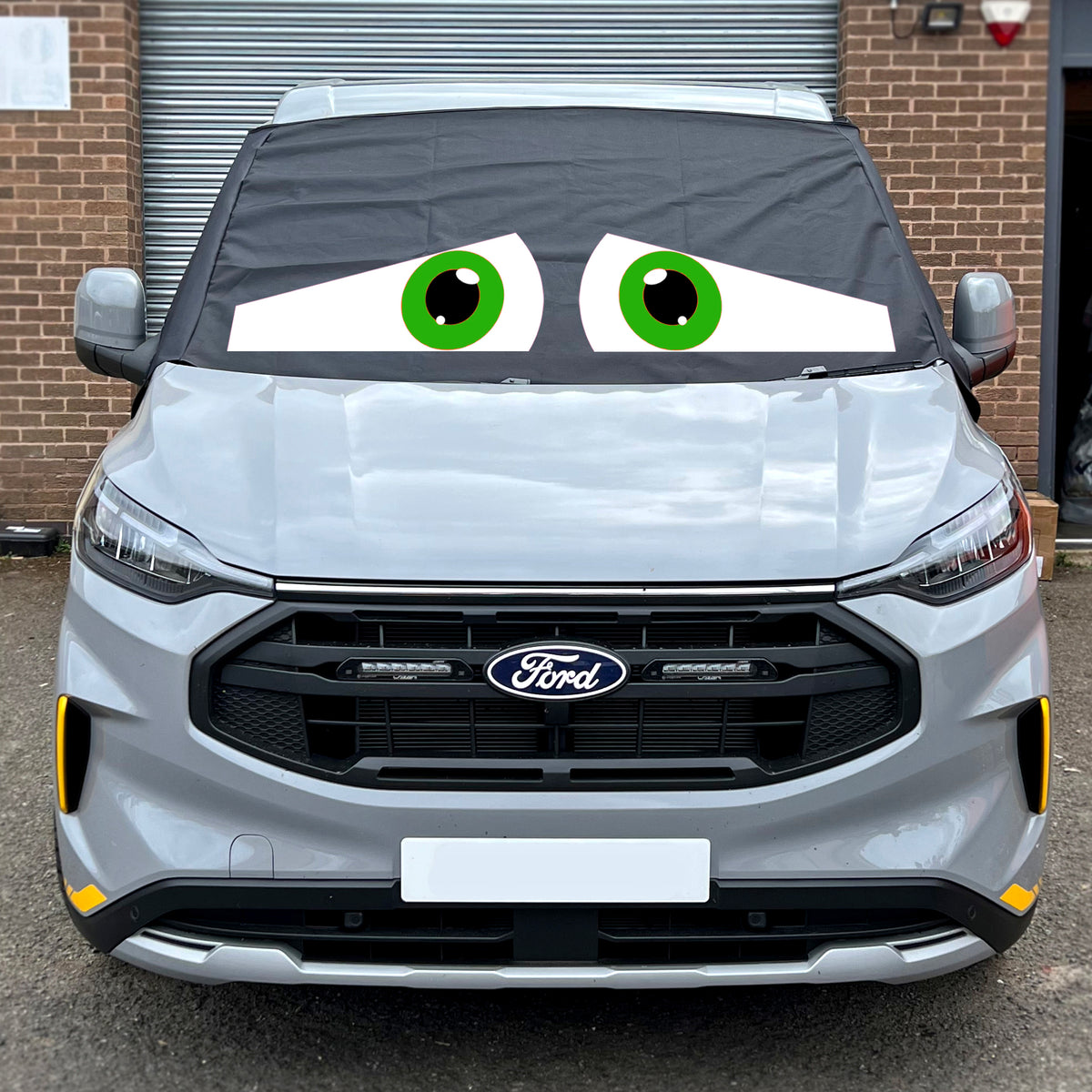 Ford Transit Custom 2 Screen Wrap - Sid Eyes