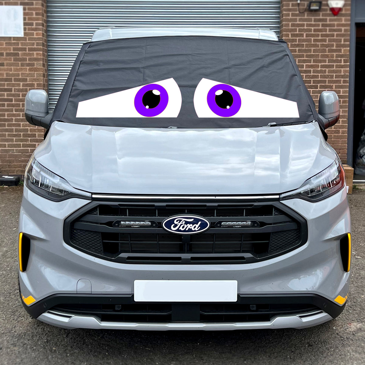Ford Transit Custom 2 Screen Wrap - Sid Eyes