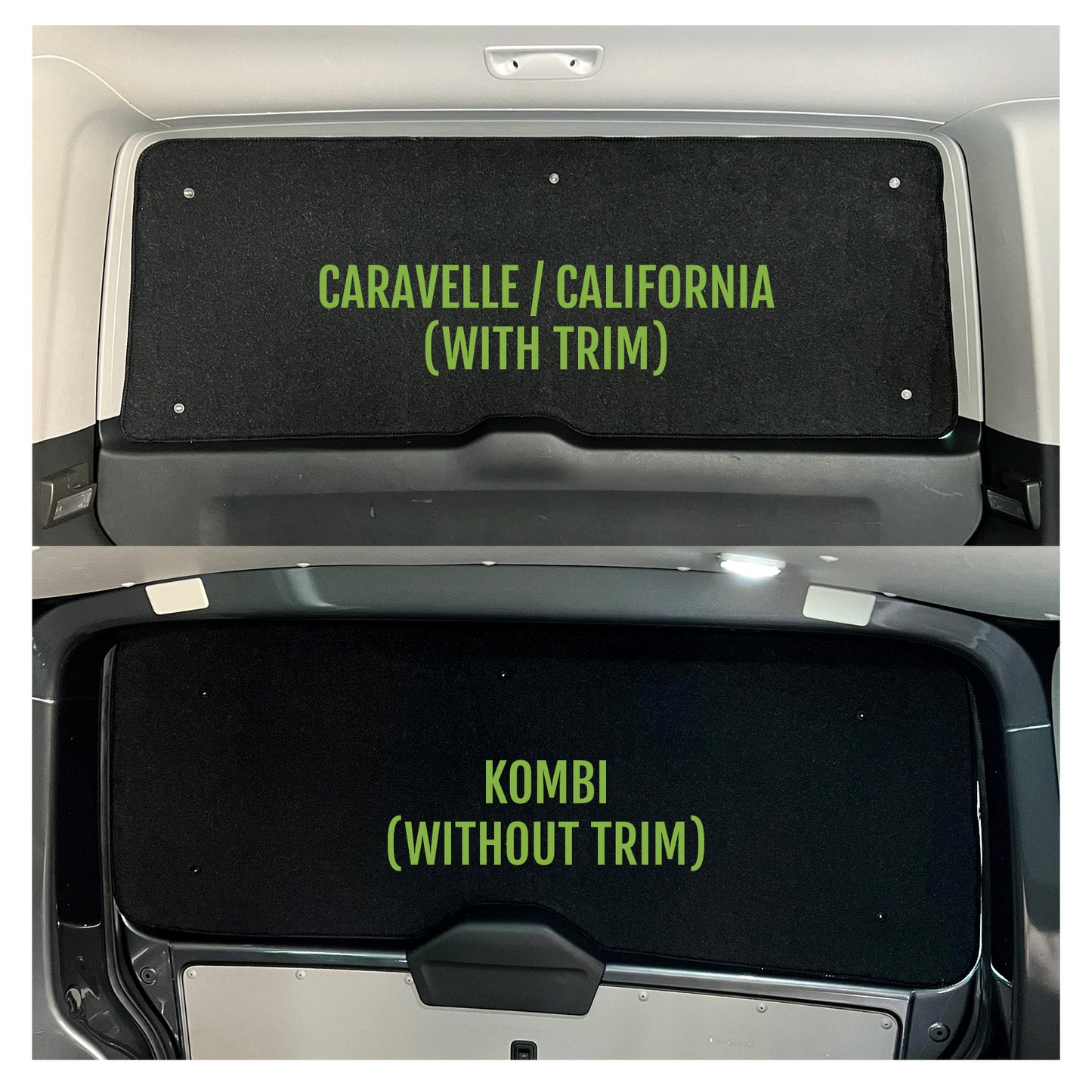 VW T6.1 - Thermal Screens