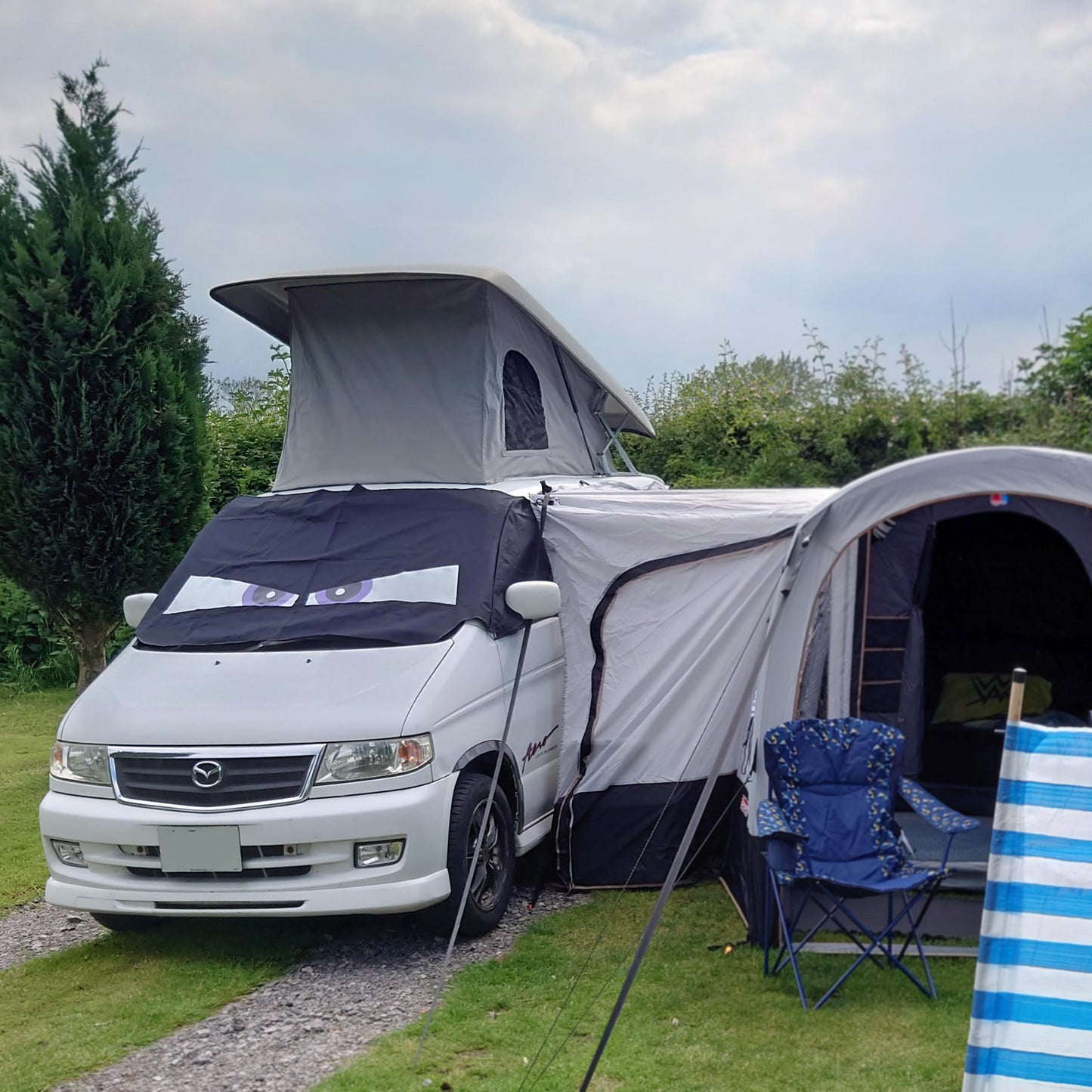 Mazda Bongo Screen Wrap - Arthur Eyes