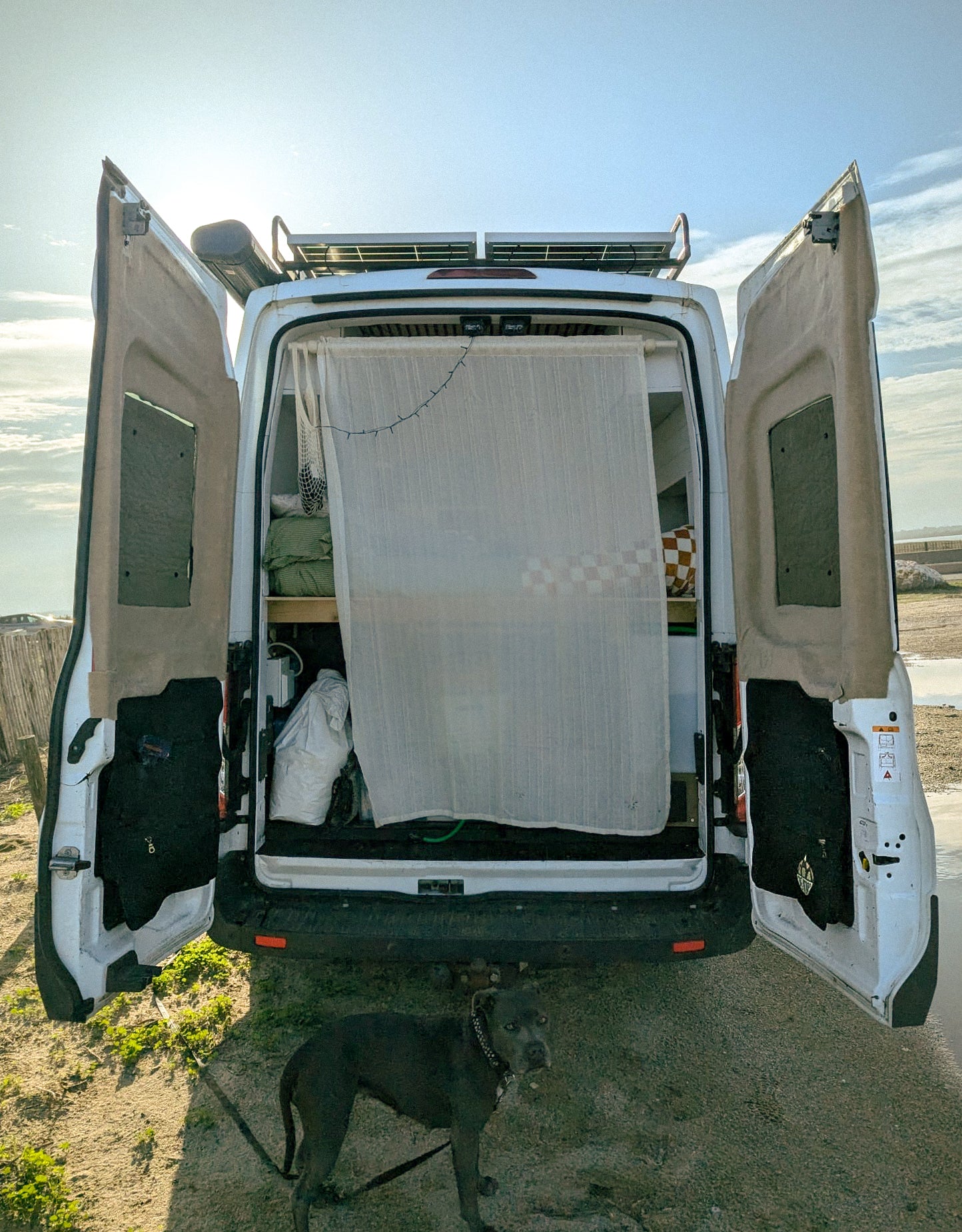 Ford Transit MK8 - Barn Door Storage Pocket Organiser