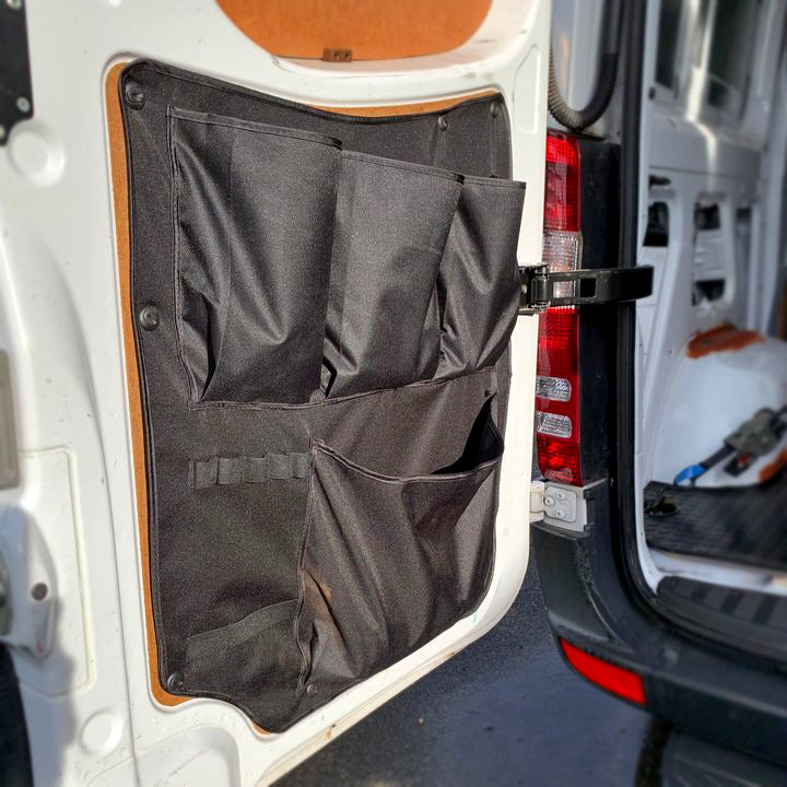 Crafter / Sprinter 06-17 Barn Door Storage Pocket Organisers