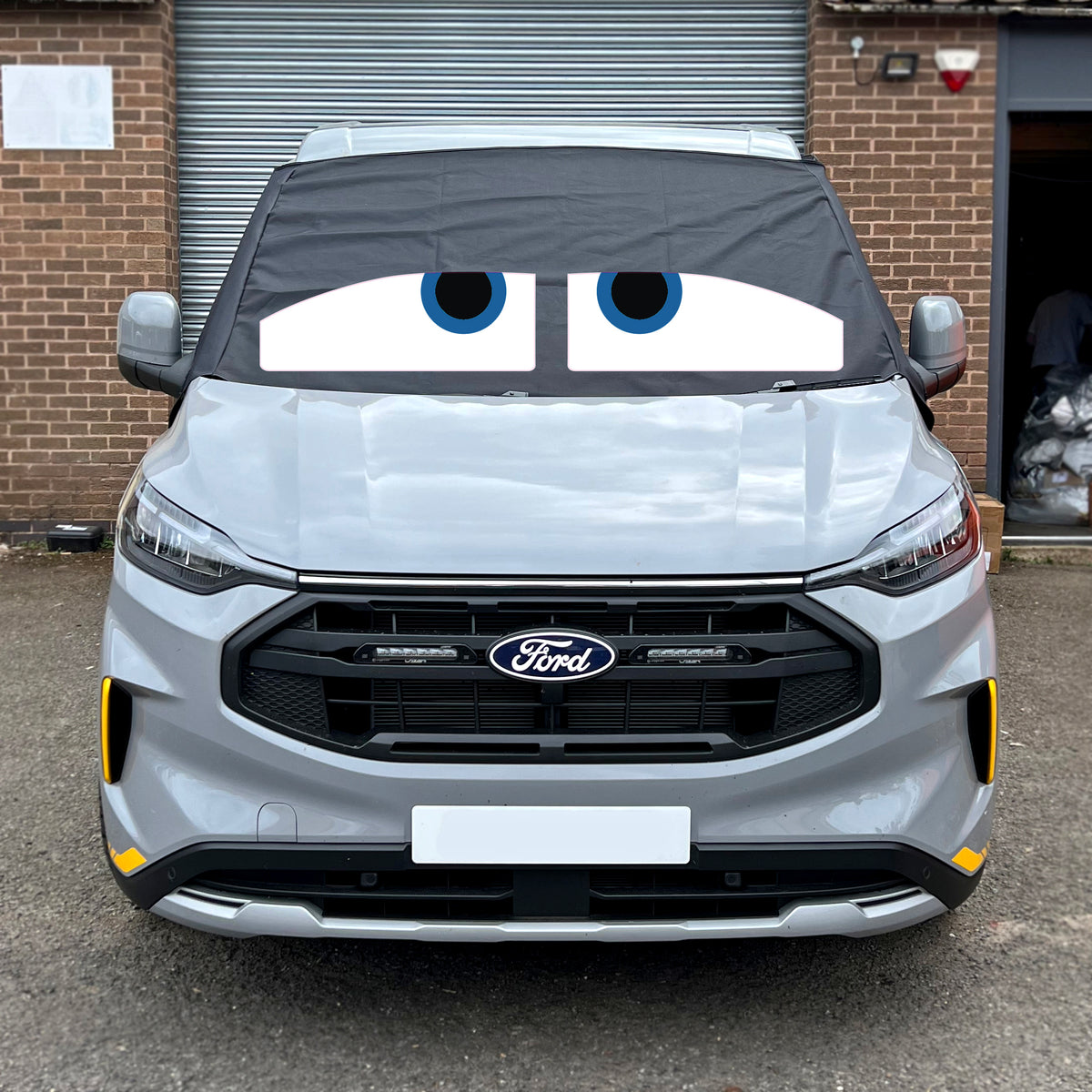 Ford Transit Custom 2 Screen Wrap - Danny Eyes
