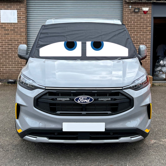 Ford Transit Custom 2 Screen Wrap - Danny Eyes