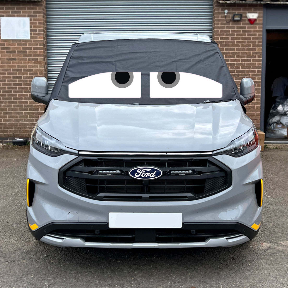 Ford Transit Custom 2 Screen Wrap - Danny Eyes