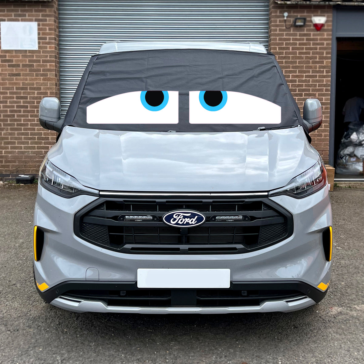 Ford Transit Custom 2 Screen Wrap - Danny Eyes