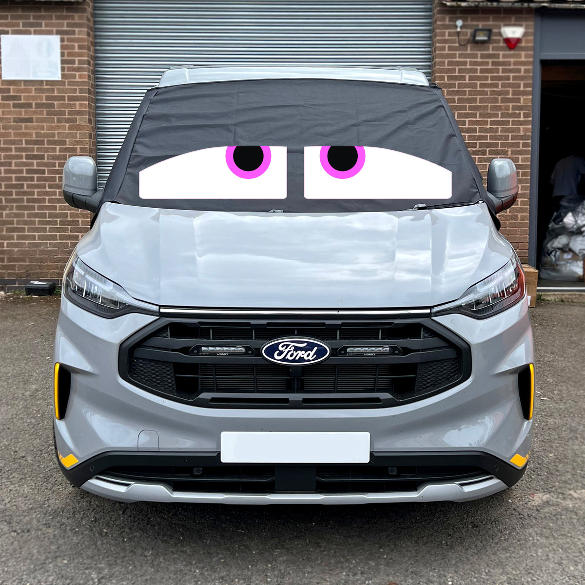 Ford Transit Custom 2 Screen Wrap - Danny Eyes