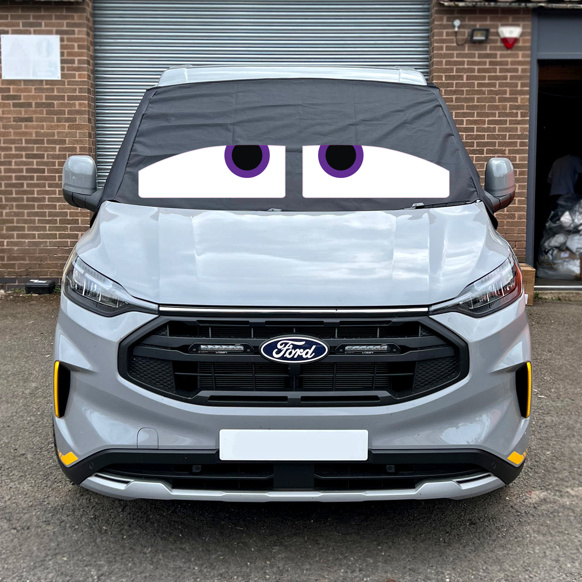 Ford Transit Custom 2 Screen Wrap - Danny Eyes
