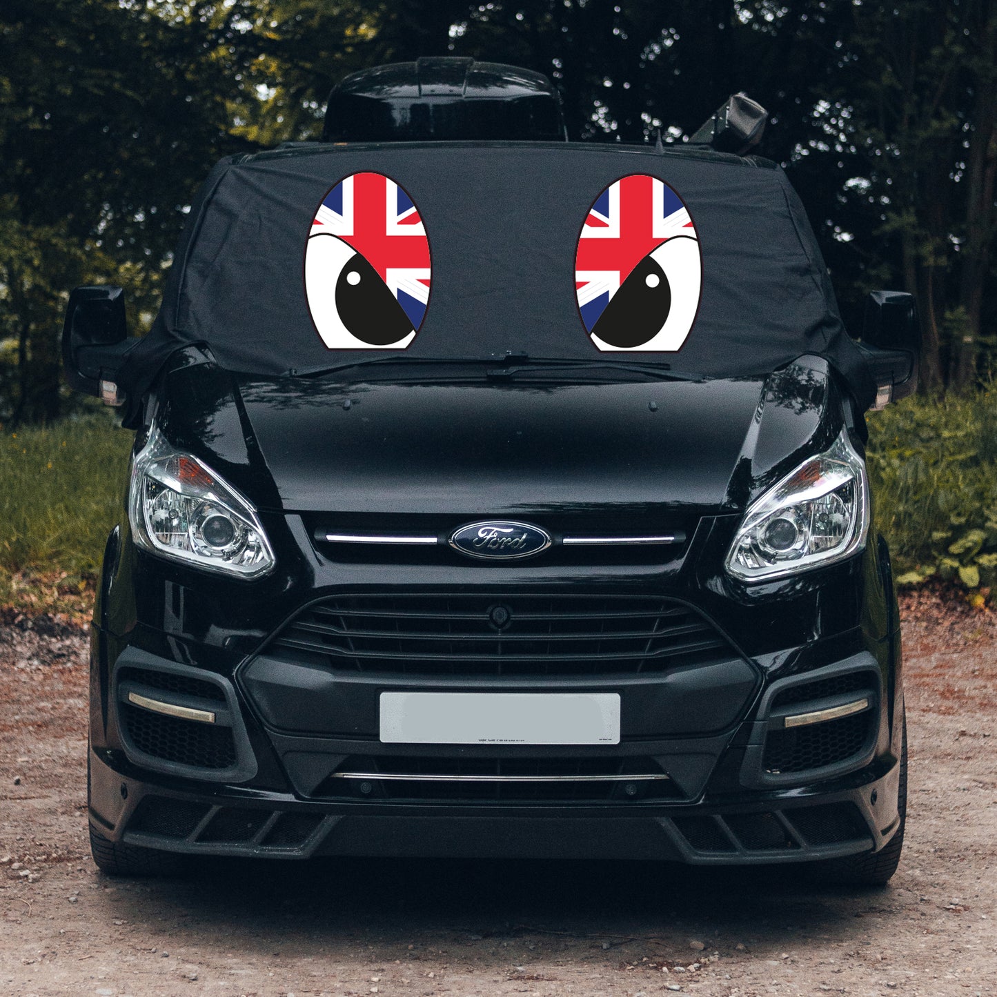 Ford Transit Screen Wrap - Flag Eye Designs