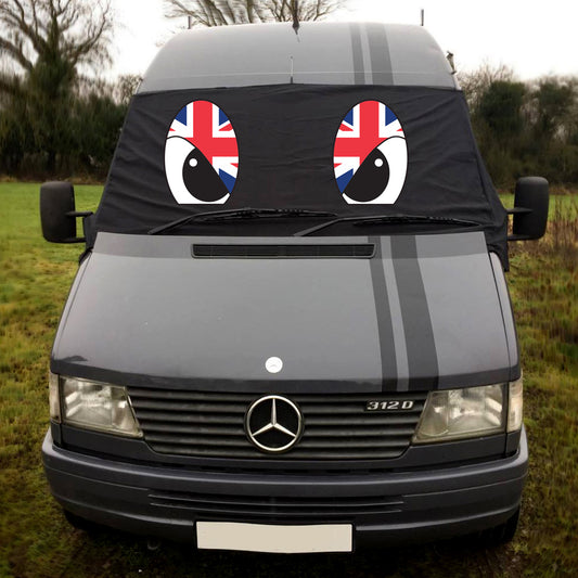 VW LT / Mercedes Sprinter 95-06 Screen Cover - Flag Eyes