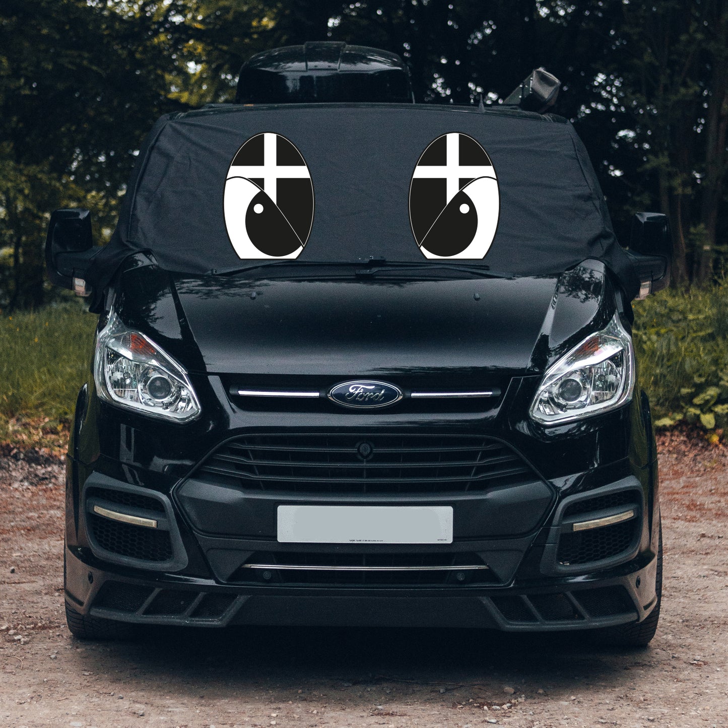 Ford Transit Screen Wrap - Flag Eye Designs