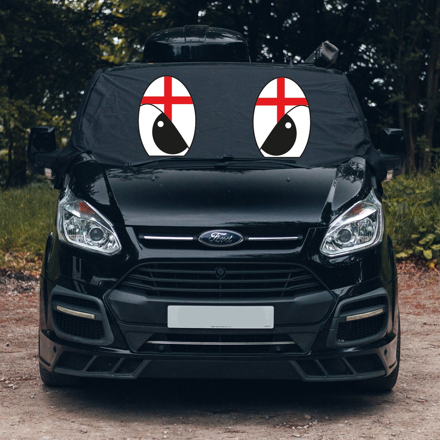 Ford Transit Screen Wrap - Flag Eye Designs