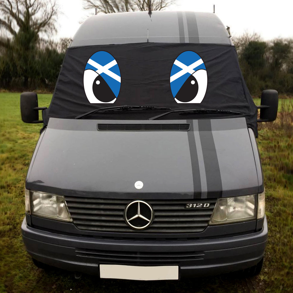 VW LT / Mercedes Sprinter 95-06 Screen Cover - Flag Eyes