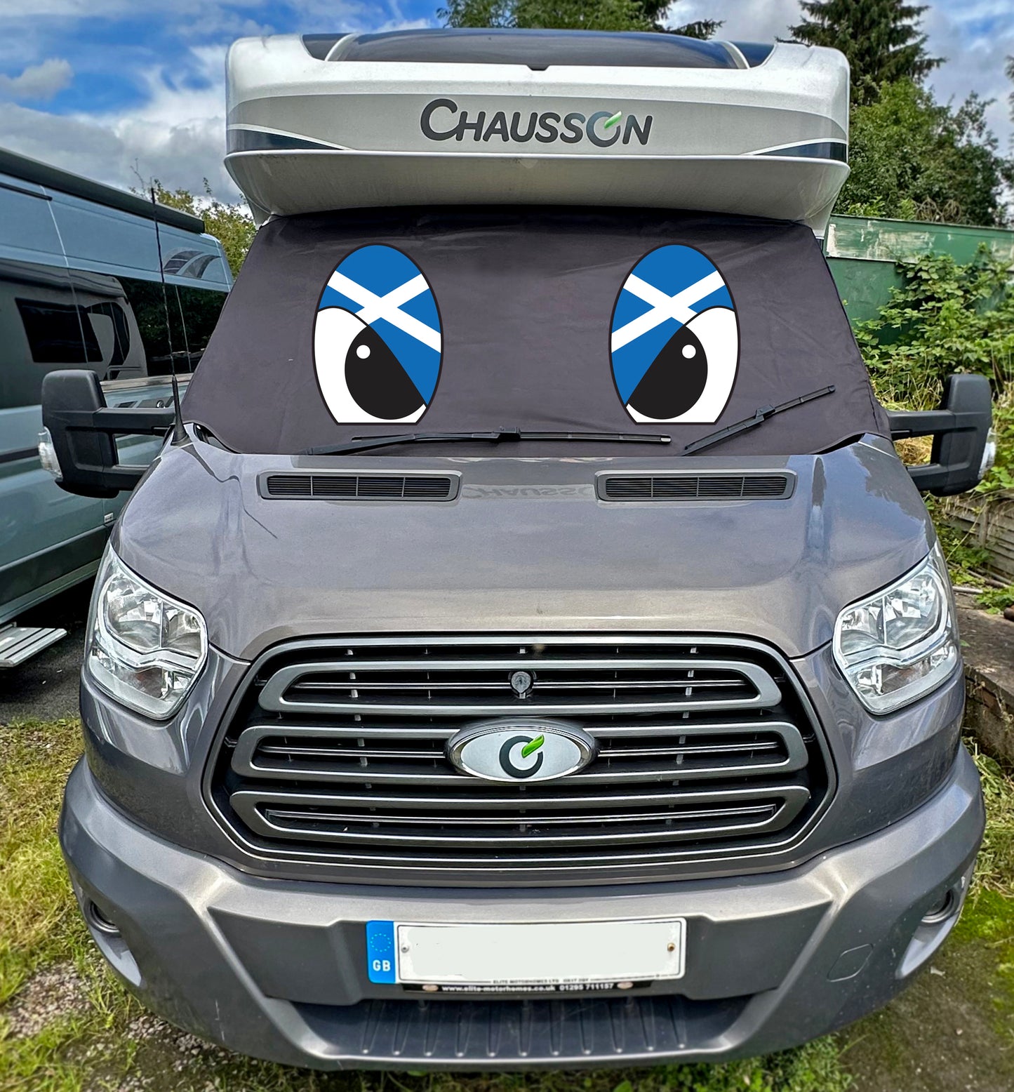 MK8 Transit Screen Wrap - Flag Eyes