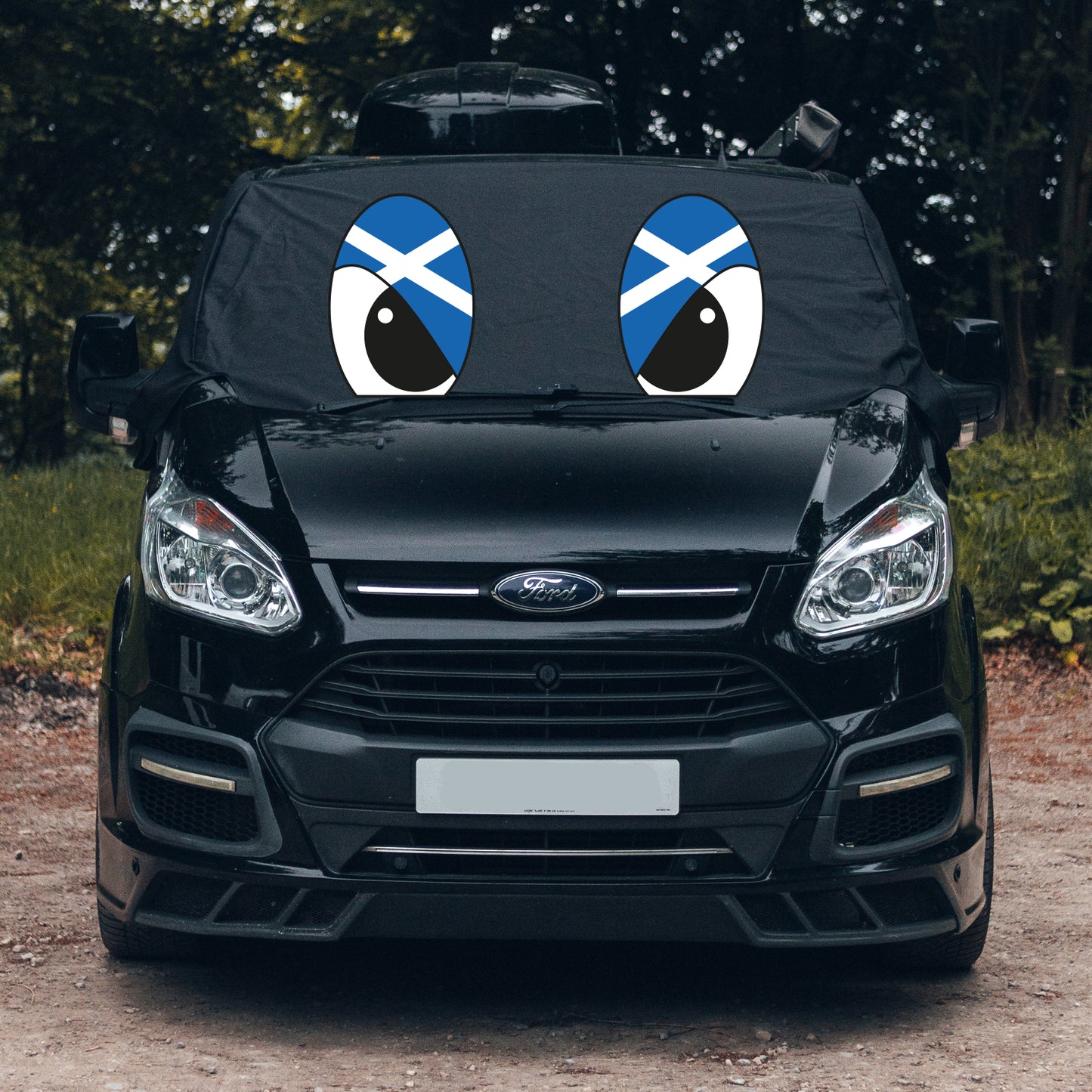 Ford Transit Screen Wrap - Flag Eye Designs