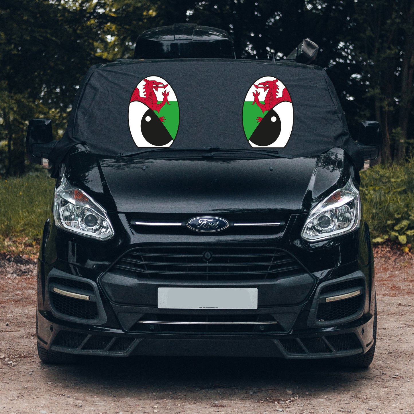 Ford Transit Screen Wrap - Flag Eye Designs