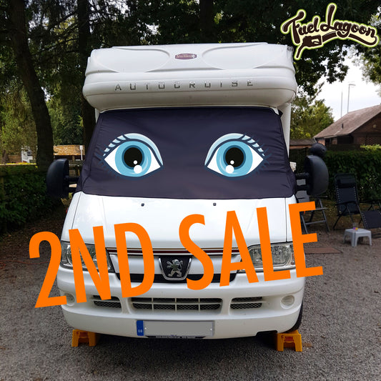 SALE 2nds Ducato, Boxer Motorhome Blue Eyes Screen Cover