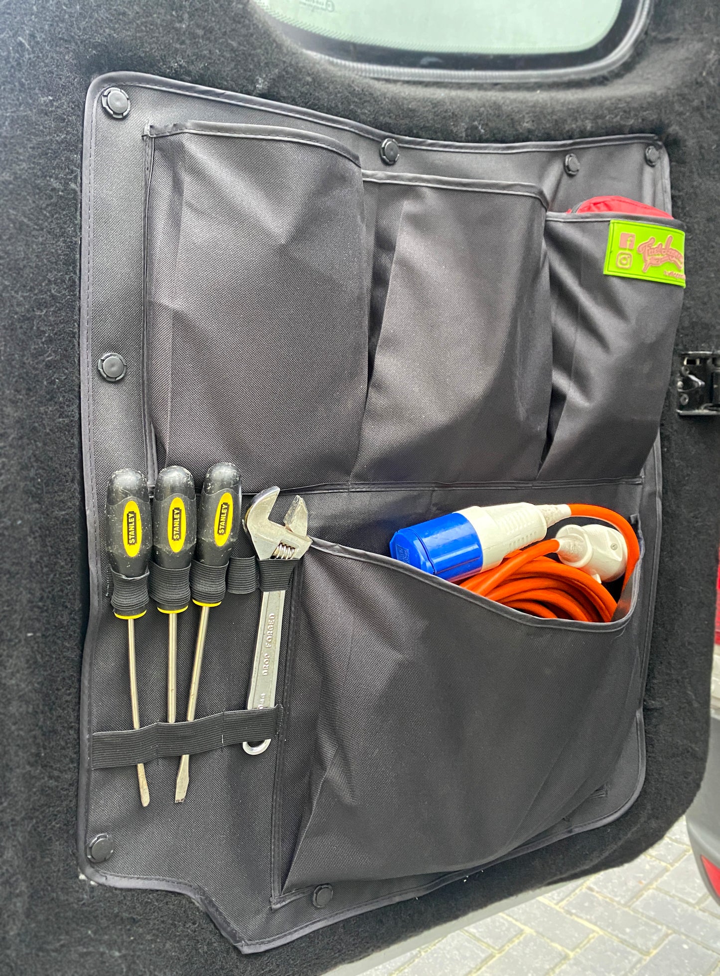 Crafter / Sprinter 06-17 Barn Door Storage Pocket Organisers