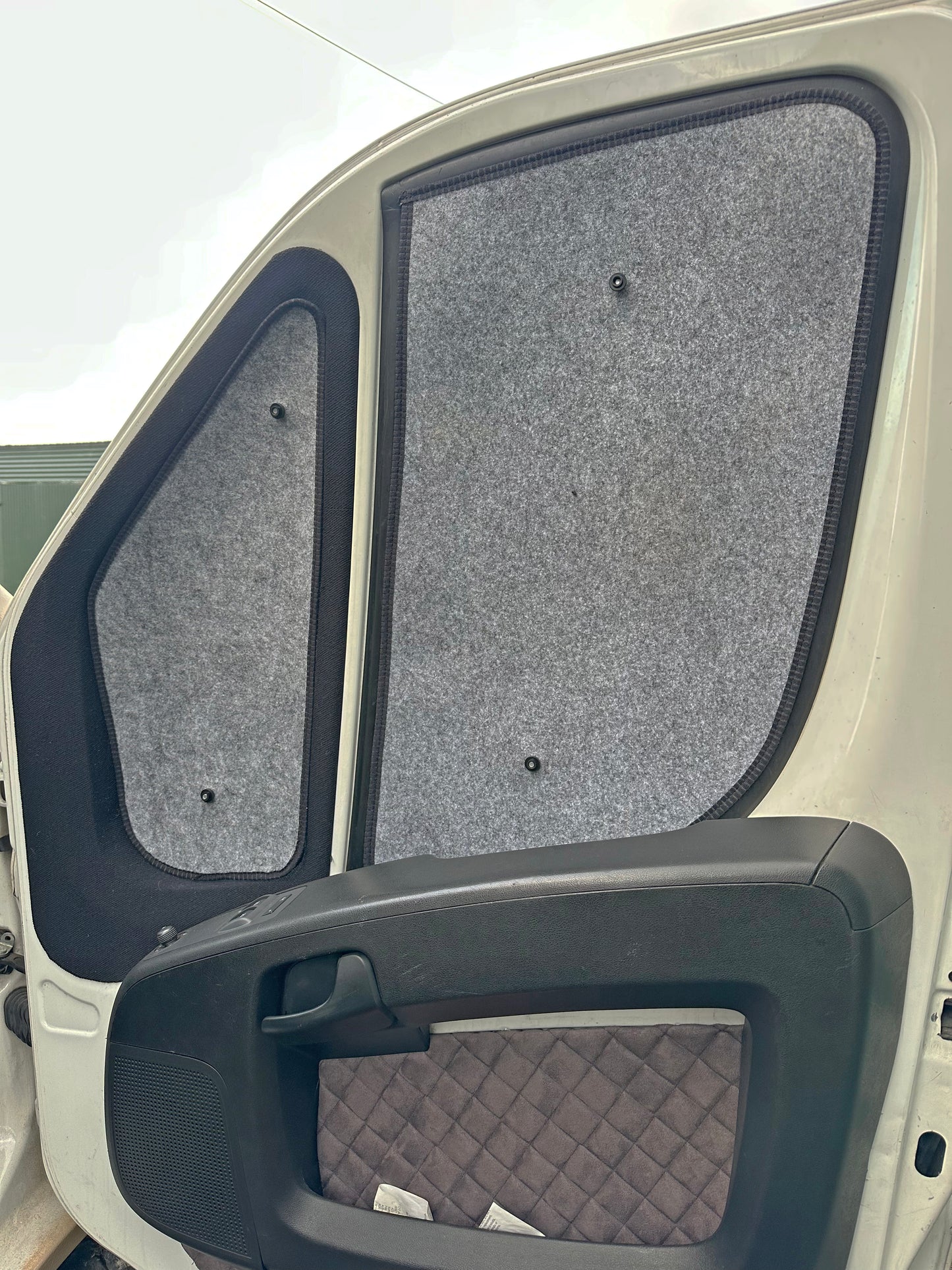 Ducato, Boxer, Relay 2006-Present- Fleece Blinds 3p Cab Set