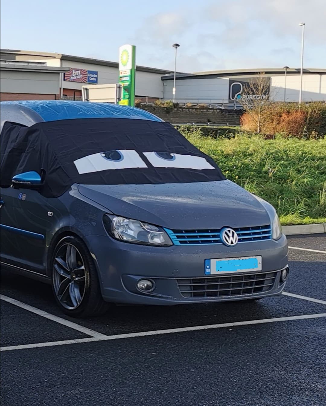 Caddy Screen Wrap - James Eyes