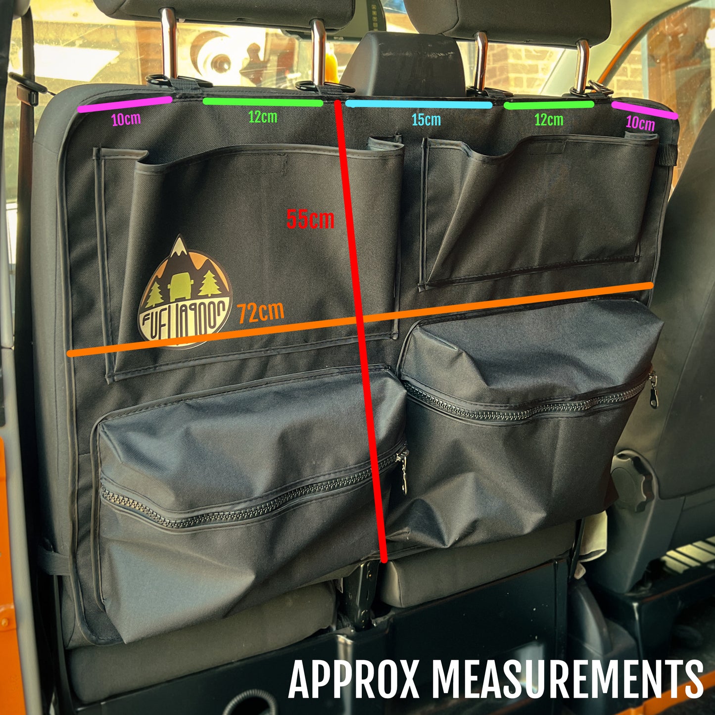Seat Storage Pocket Organisers