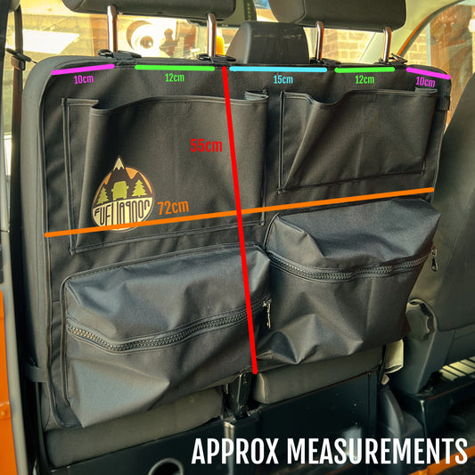 Seat Storage Pocket Organisers