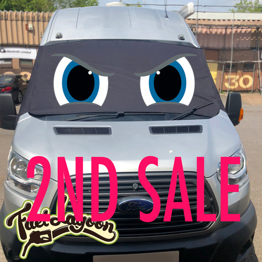 SALE 2nds Transit MK8 Eyes Screen Cover blue