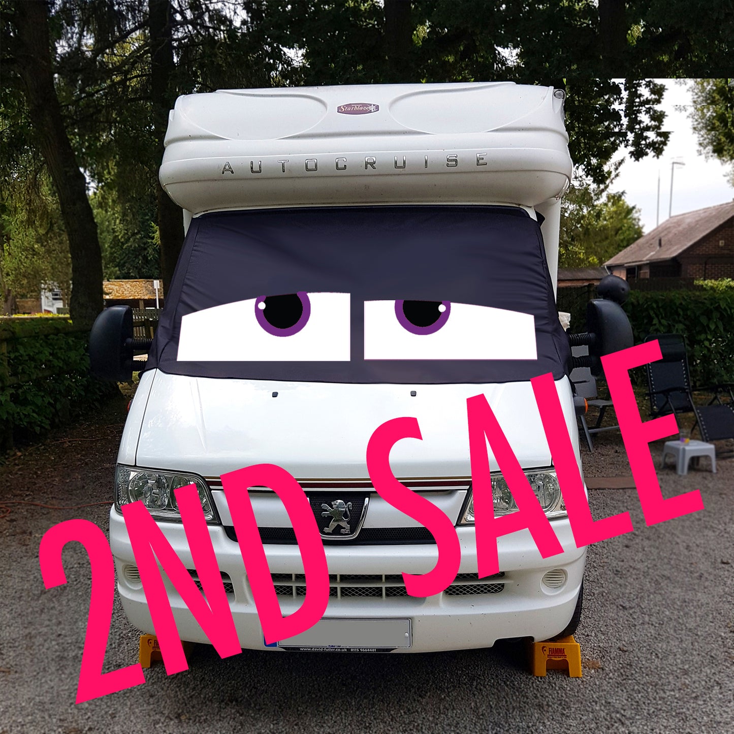 SALE 2nds Ducato, Boxer Motorhome Eyes Screen Cover