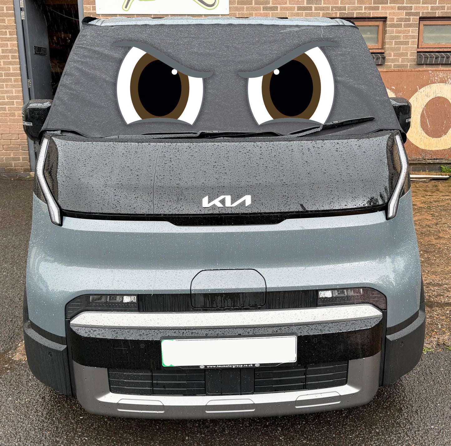 KIA PV5 Screen Cover - Rocky Eyes