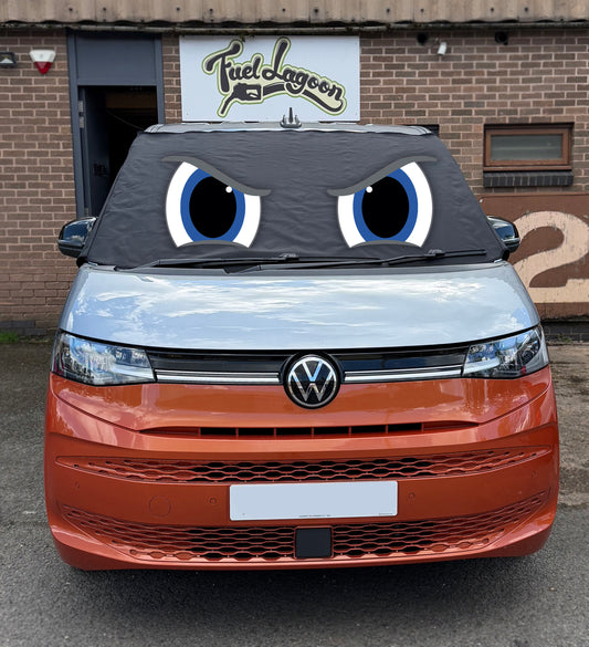 VW Multivan Screen Cover Eyes - Rocky