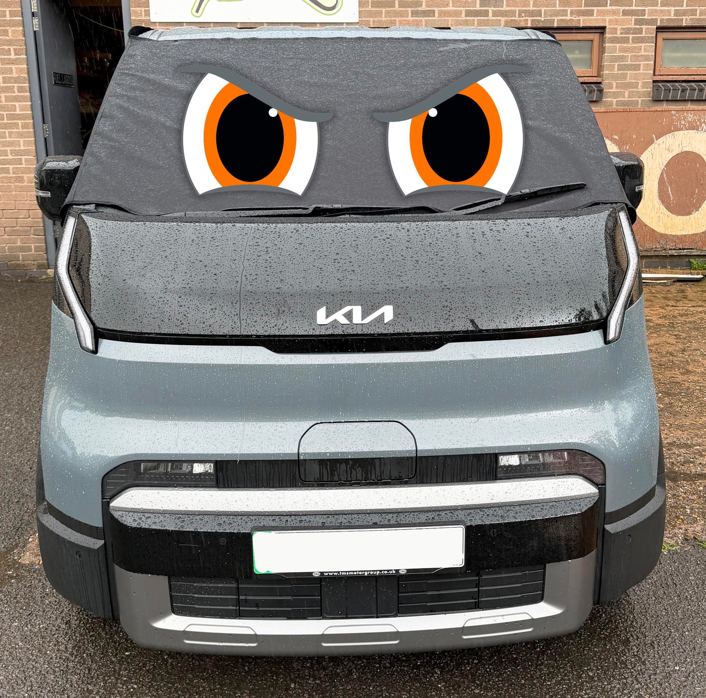 KIA PV5 Screen Cover - Rocky Eyes