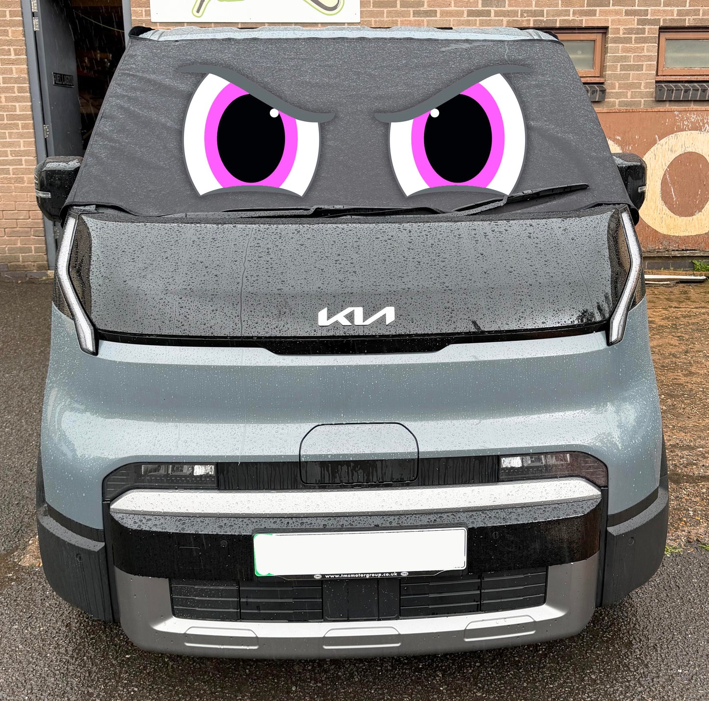 KIA PV5 Screen Cover - Rocky Eyes