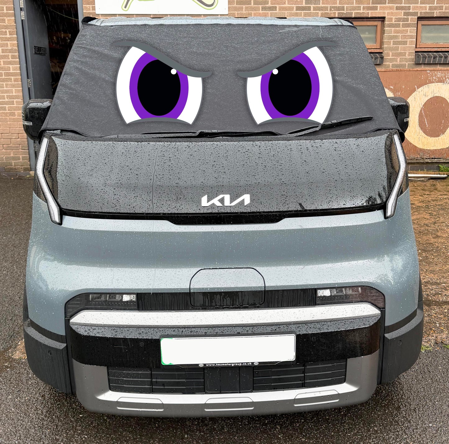 KIA PV5 Screen Cover - Rocky Eyes