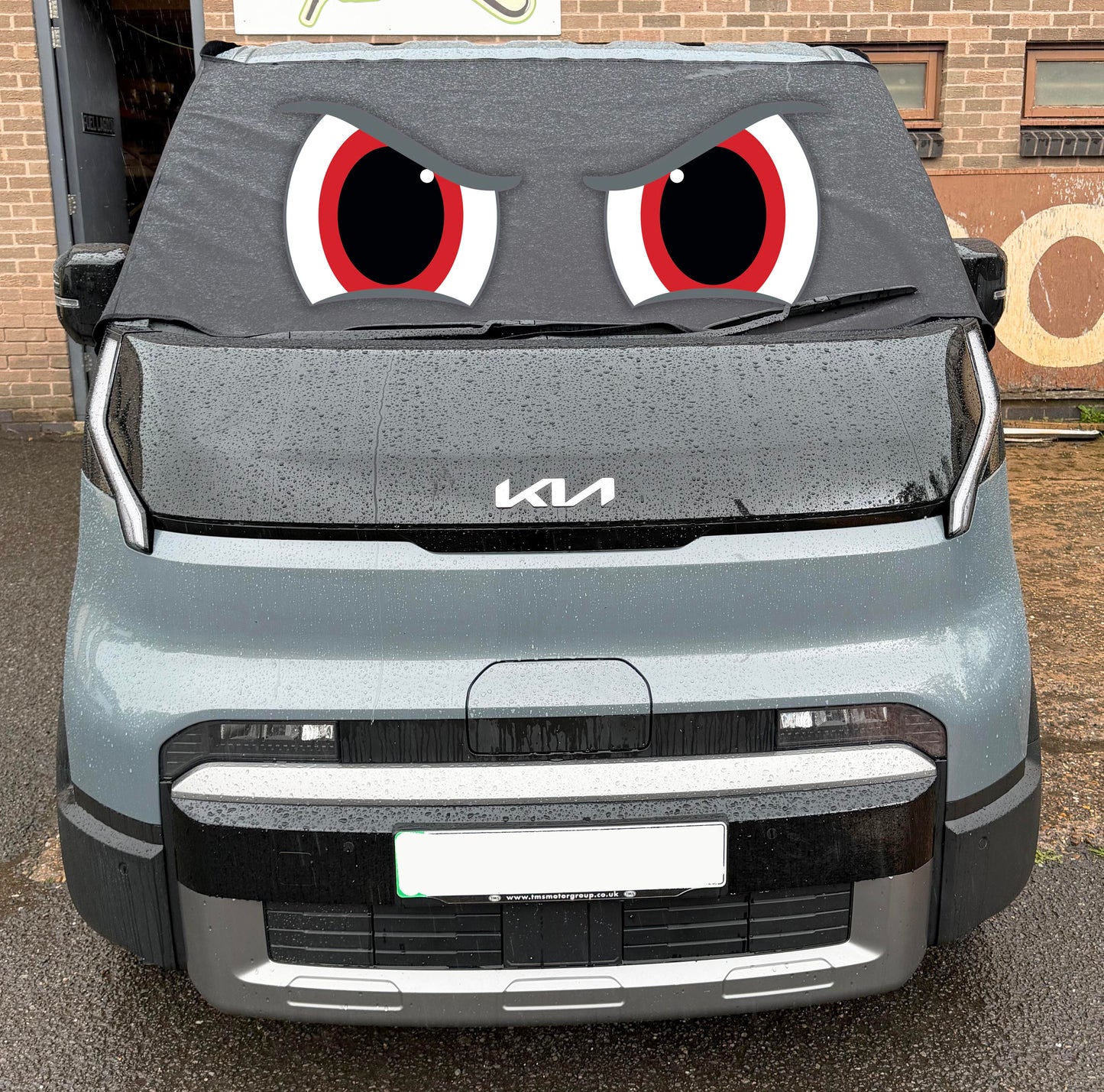 KIA PV5 Screen Cover - Rocky Eyes