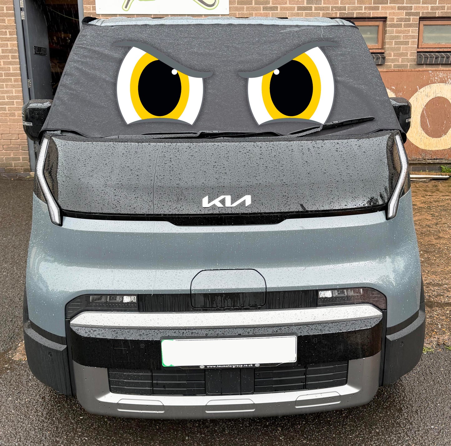 KIA PV5 Screen Cover - Rocky Eyes