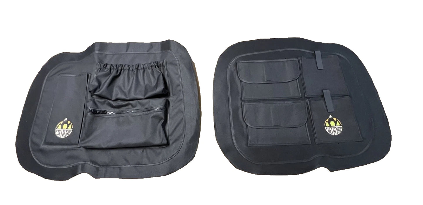 Transit Custom 2023+ / VW Transporter 7 - Barn Door Storage Pocket Organiser