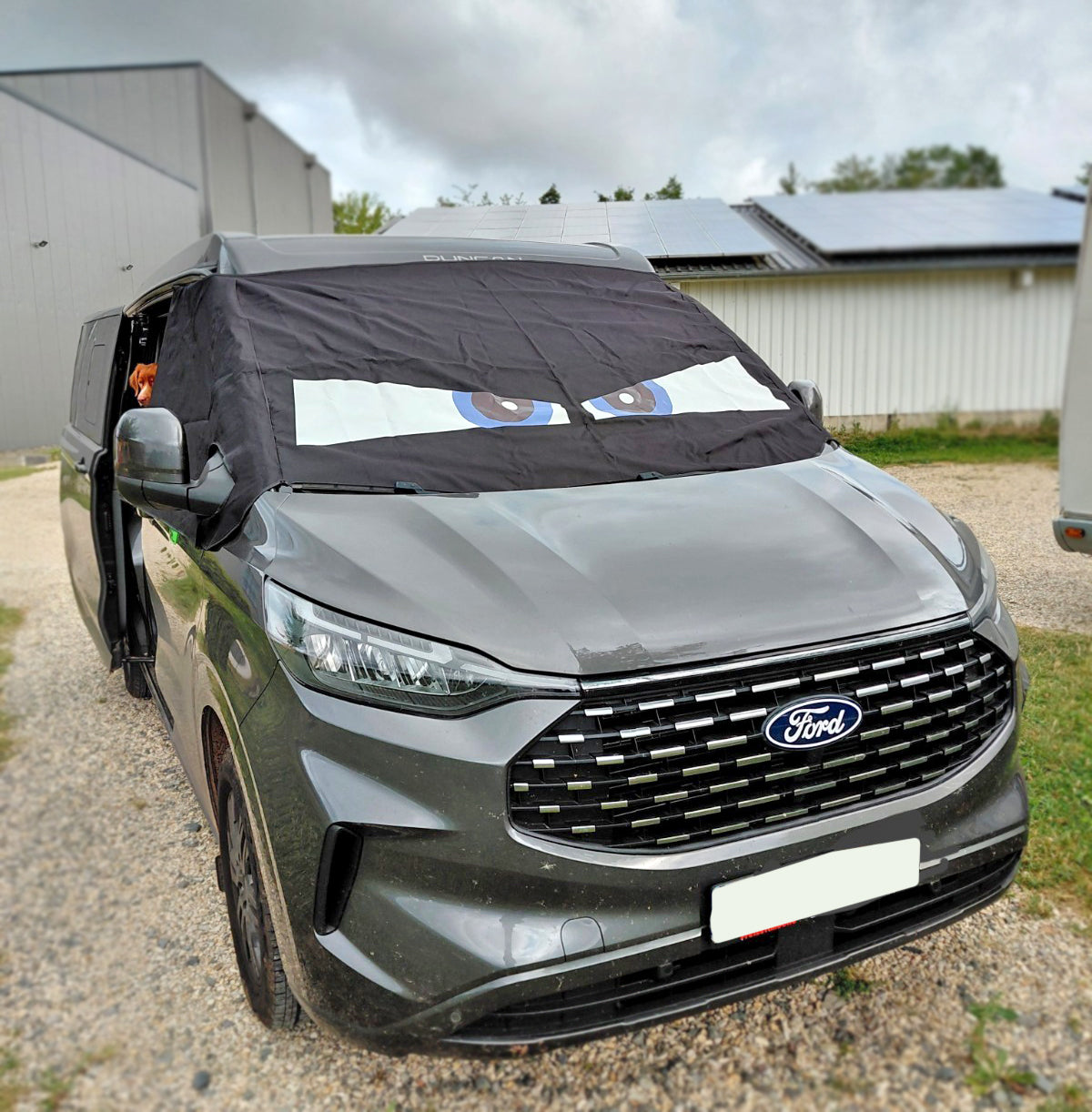 Ford Transit Custom 2 Screen Wrap - Arthur Eyes